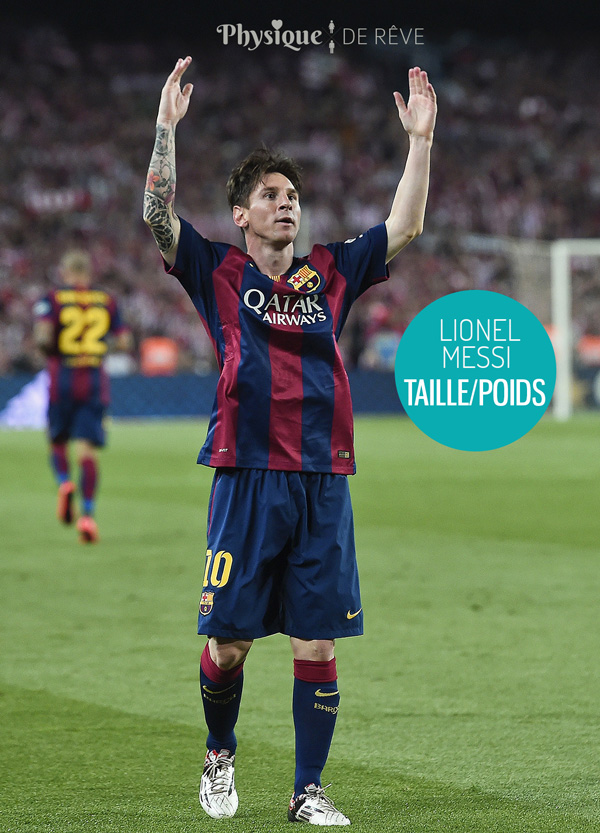 Lionel-Messi-taille-poids